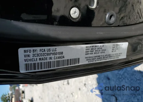 2C3CDZC9XPH501598